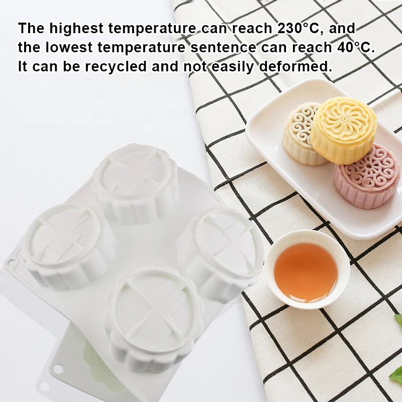 Антипригарный силиконовый помадка торт луна плесень шоколадный Маффин для дома