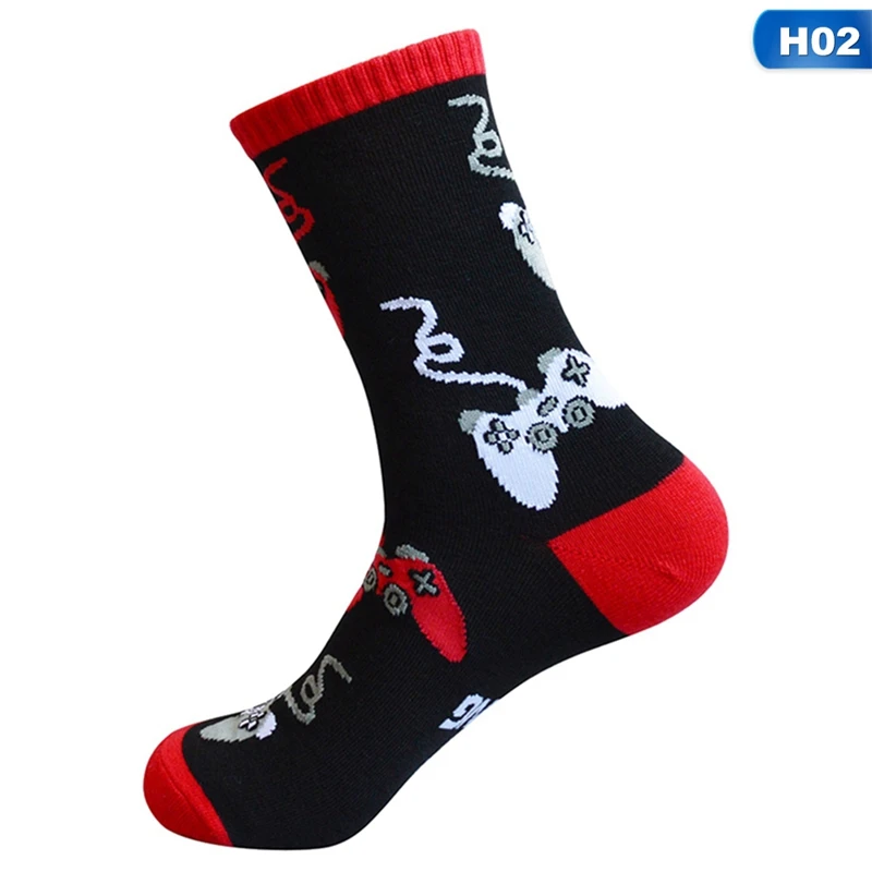 

2020 New Novelty Socks Funny Gaming Socks Taco Game Non-slip Cushion Socks For Men