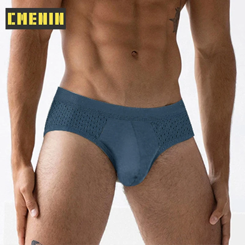 Мужские трусы бикини с заниженной талией черные брифы сексуальное нижнее белье