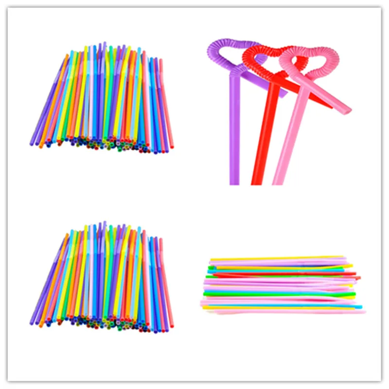 

Color 26cm art straw one-time creative hand-curved drink milk tea pregnant child straw