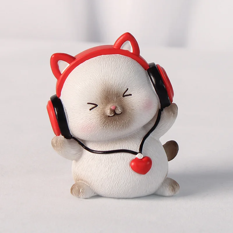 

Miniatures Playing Figure Cat Terrarium Accessories Fairy Garden Figurines Dollhouse Decor Toys Jouet Fille Kids Toys BK50SB