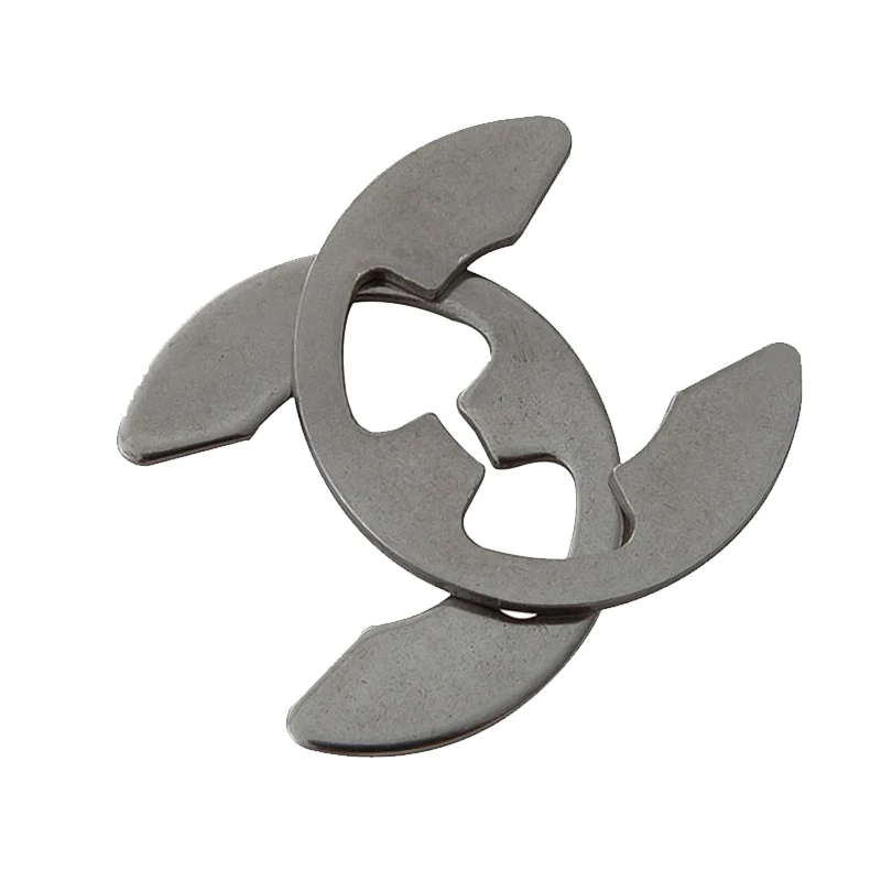 Стопорное кольцо подшипника вала из нержавеющей стали 304 шайба M1.2 M1.5 M2 M2.5 M3 M4 M5 M6 M7