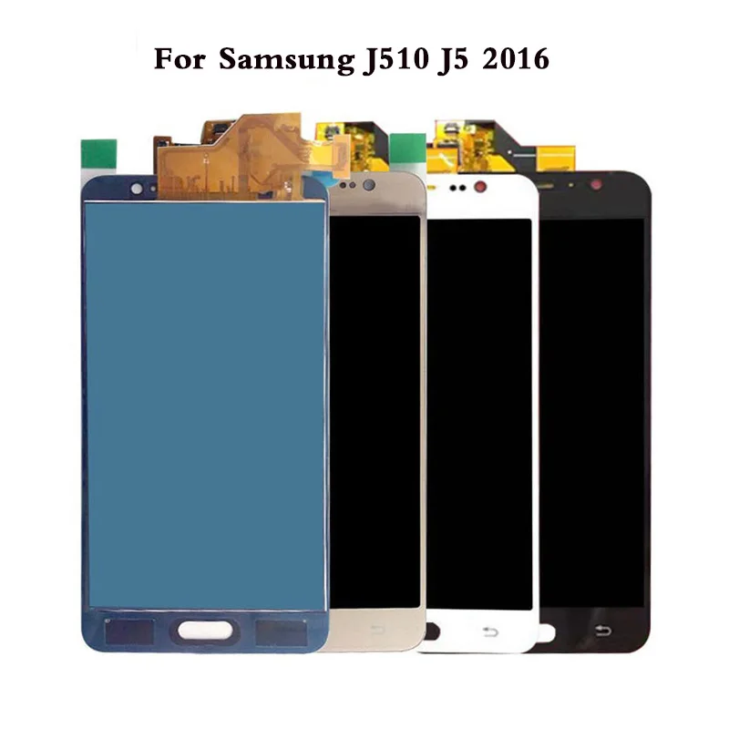 Протестированный ЖК-дисплей для samsung Galaxy J5 // ЖК-дисплей кодирующий преобразователь сенсорного экрана в сборе+ регулировка яркости