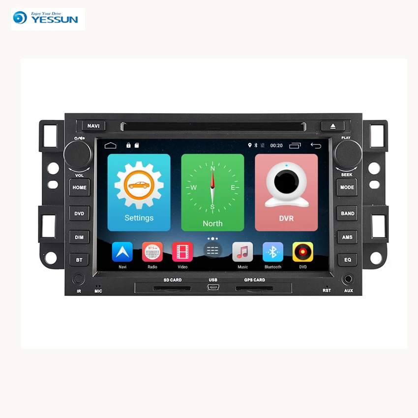 Автомобильный навигатор Yessun для Chevrolet Captiva 2006 ~ 2011 Android GPS HD сенсорный экран