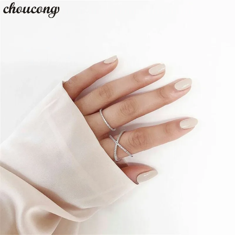 Кольцо с фианитом ааааа для женщин из серебра 925 пробы | Украшения и аксессуары