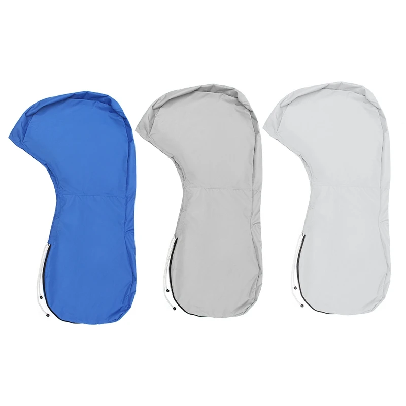 

600D 30-60HP Full Outboard Engine Cover Waterproof Boat Engine Motor Protection Engine Motor Covers Protector Blue For 6-225HP