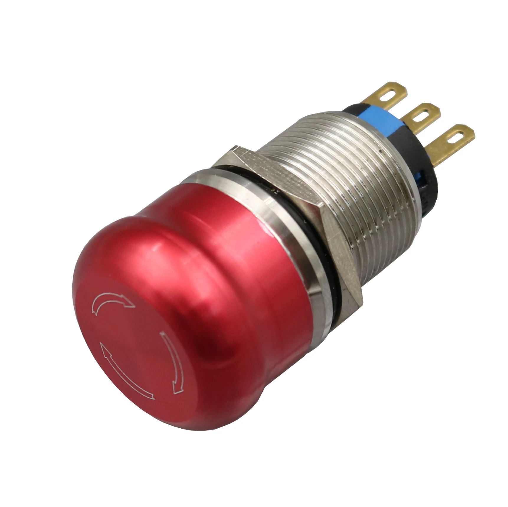 1 шт. 19 мм Красный кнопочный переключатель | Обустройство дома