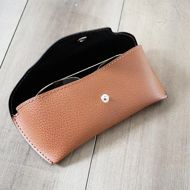 Мужской и женский портативный Чехол для очков с магнитной застежкой