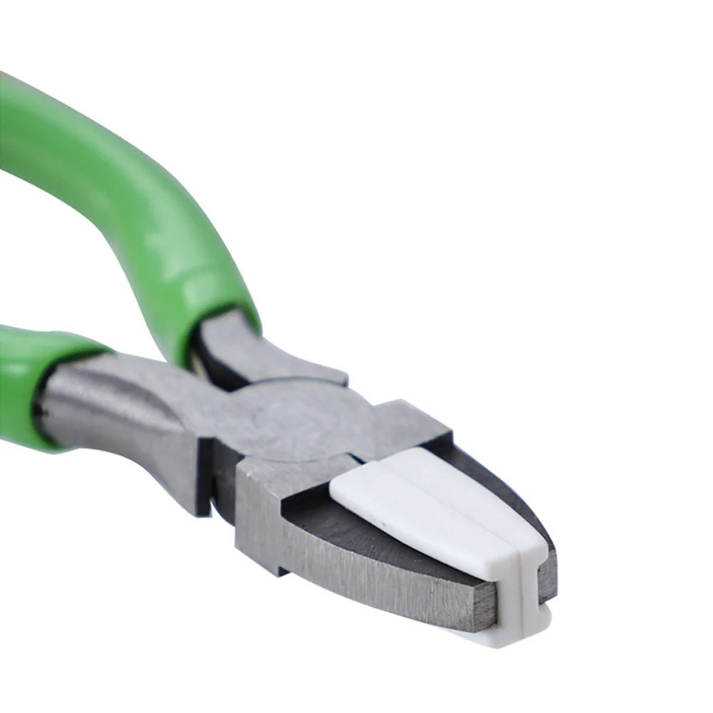

1PC New Flat Jaw Pliers Double Nylon Flat Nose Jaw Pliers Mini Precision Plier for Jewellery Beads Wire Forming Bending