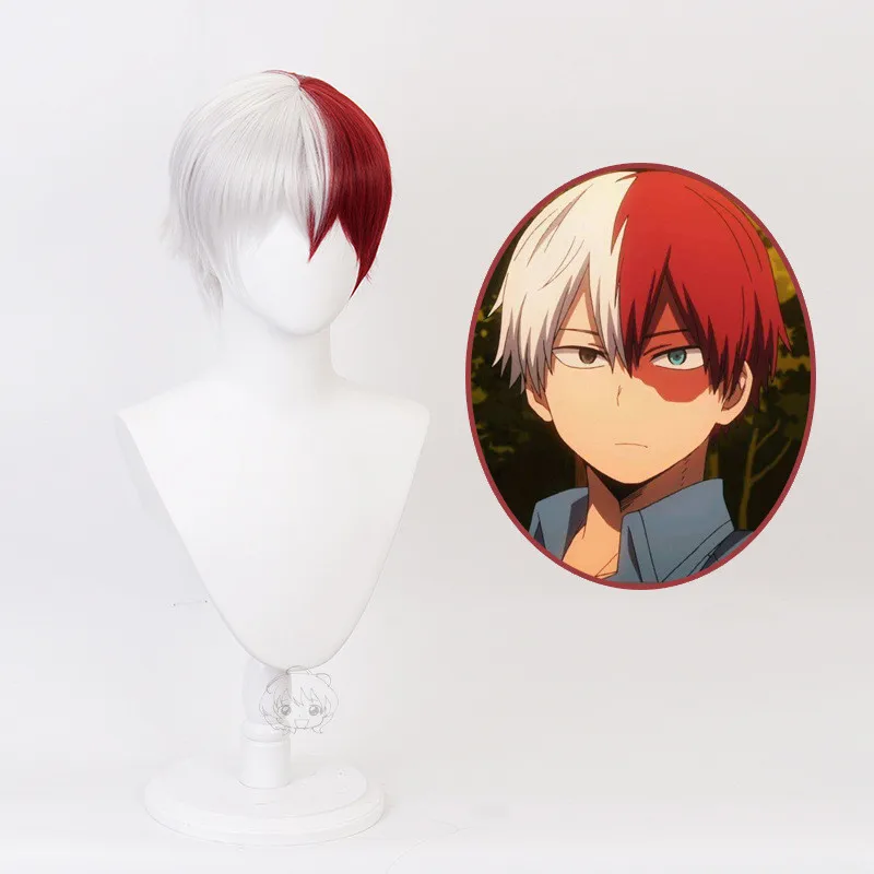 Парик из синтетических волос My Hero Academia Dabi Izuku Mirio Toogata Shouto Todoroki карнавальный парик
