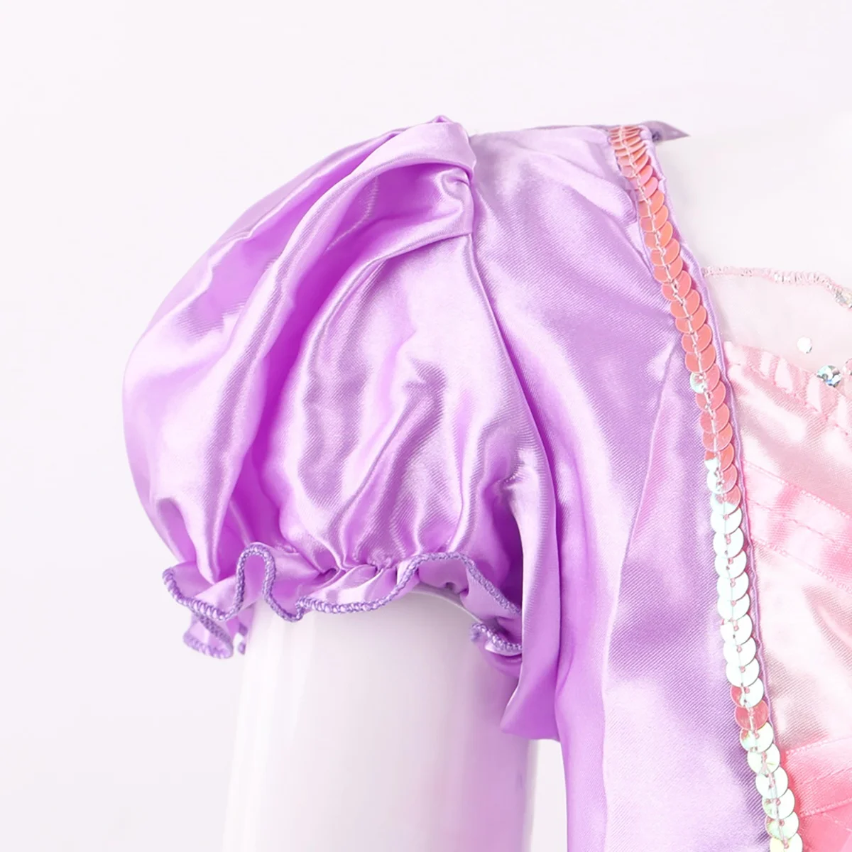 

Girls Princess Dress Sets Girl Birthday Party Costume Tulle Dress Cosplay Clothes Carnival Cosplay Costume Purple Halloween Gift