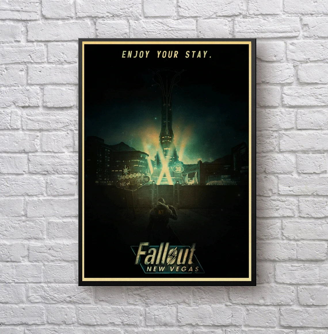 

FALLOUT 4 Video Game Canvas Poster Home Wall Painting Decoration (No Frame)