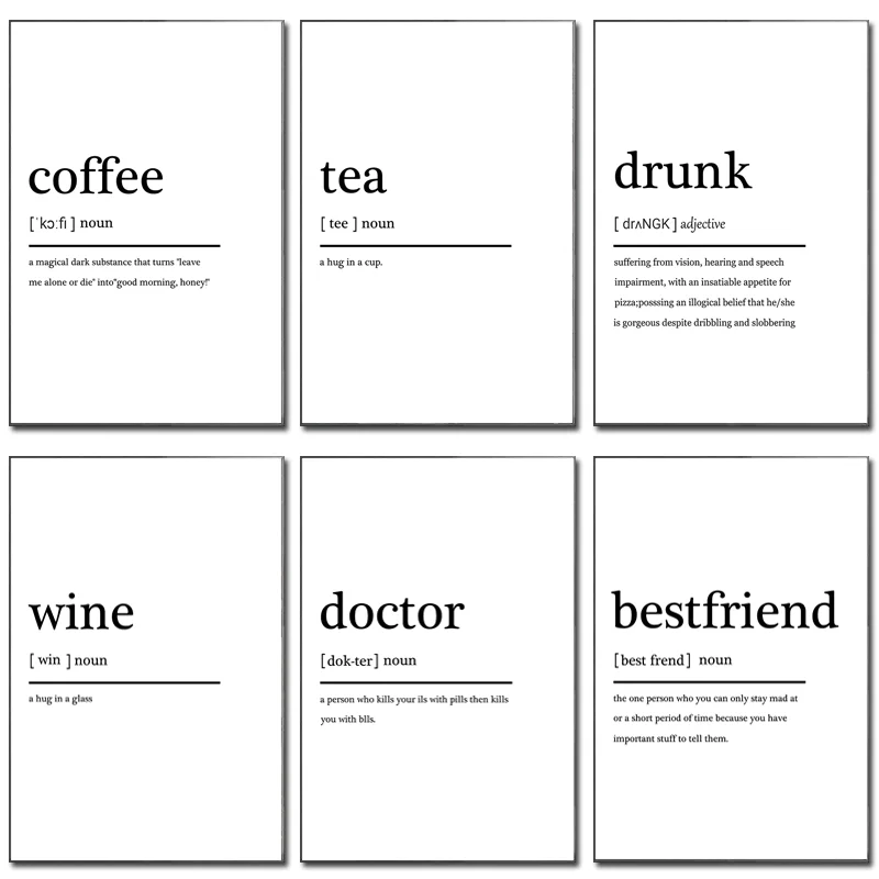 

Minimalism Definition Quotes Nordic Posters And Prints Modern Home Decoration Wall Art Pictures Canvas Painting No Frame