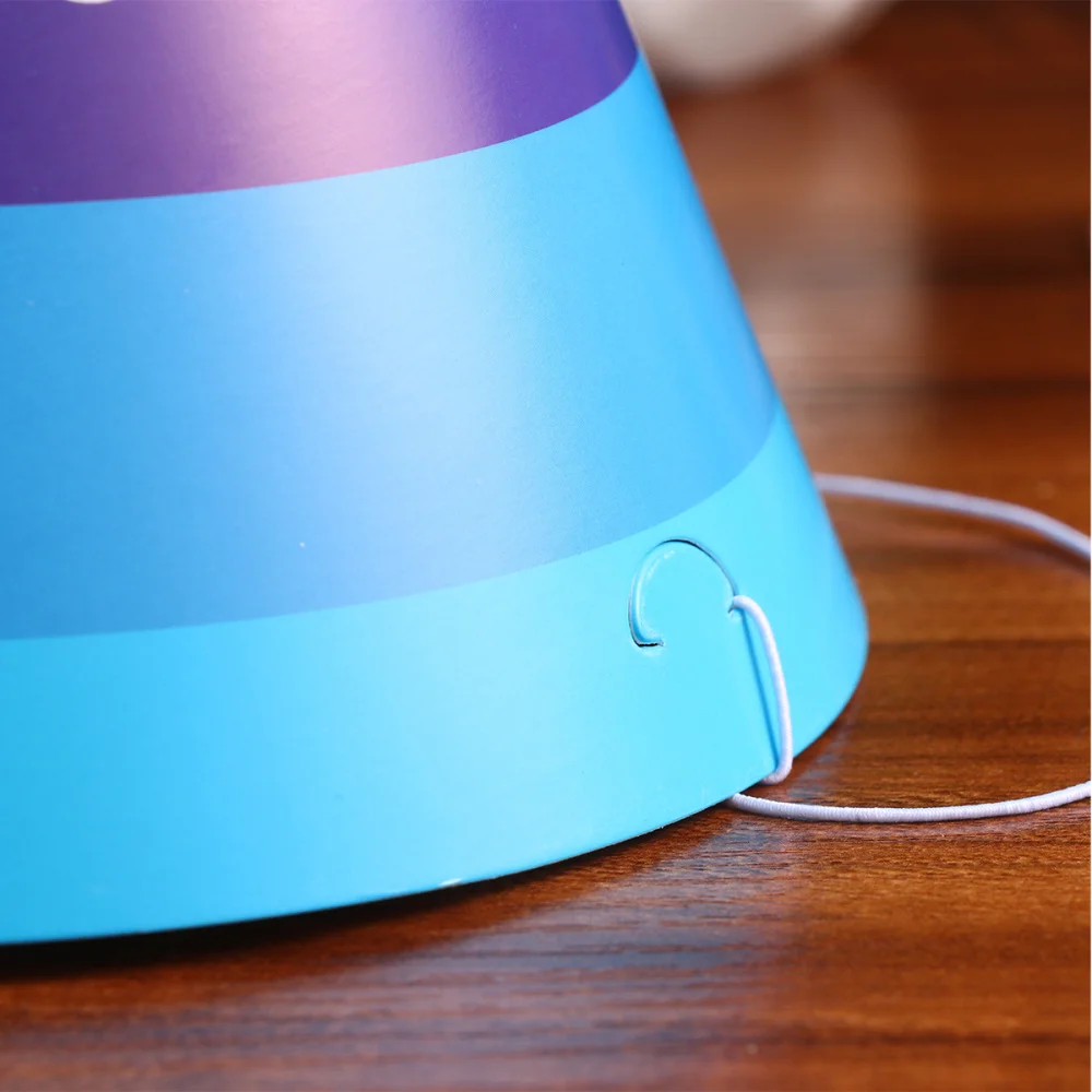 

50pcs Children Birthday Party Headdress Triangle Party Hat Rainbow Cap Decor Party Supplies (25pcs LH-MZ058, 25pcs LH-MZ056)