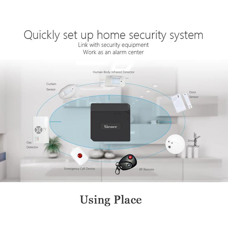 Радиочастотный мост Sonoff дистанционное управление 433 RF к Wi Fi умным домом через