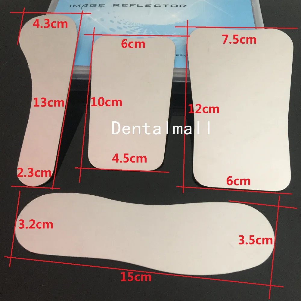 4 шт./кор. стоматологическая клиника из нержавеющей стали фото зеркала