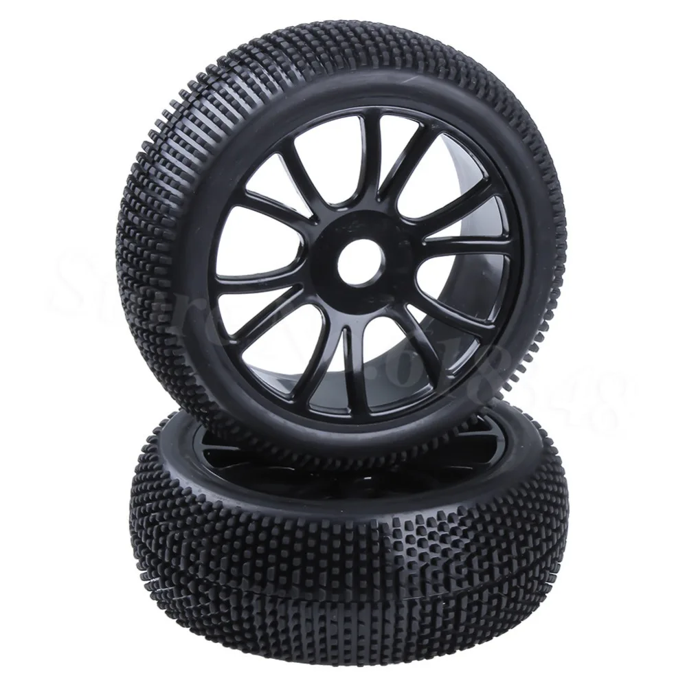 4 шт. RC автомобильные шины и колеса 17 мм Шестигранная Ступица с поролоновыми