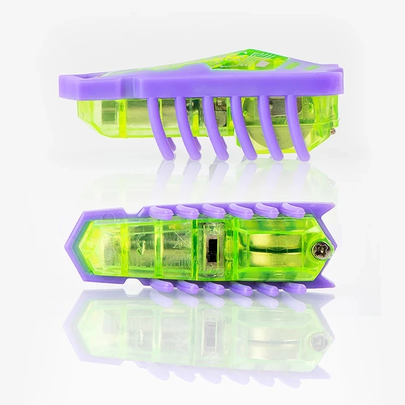 1 шт. новинка забавные интерактивные красочные роботизированные насекомые