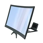 12-дюймовый изогнутый объектив, фотоусилитель экрана, стеллаж для смартфона, 3D видео, стойка для усиления фотографий
