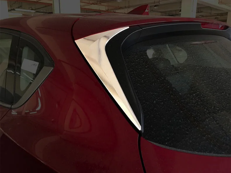 Стайлинга автомобилей Защита от солнца на заднее стекло авто угловой отделкой