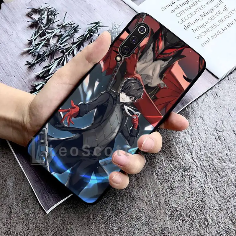 

Persona 5 Joker Phone Case For Xiaomi redmi Mi A1 A2 5 6 6PLUS 8 9 SE Lite MIX 2 2S MAX 2 3 Pocophone F1