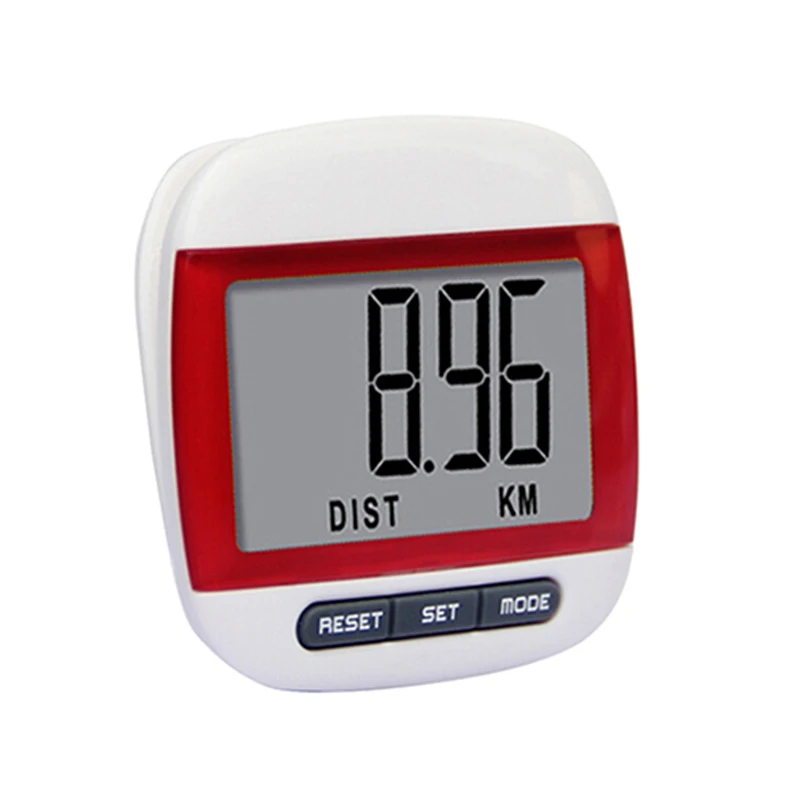 Электронные PedometerMeasurement электронные часы спортивные аксессуары измеритель расстояния движения беговые часы с шагомером цифровой ЖК-дисплей