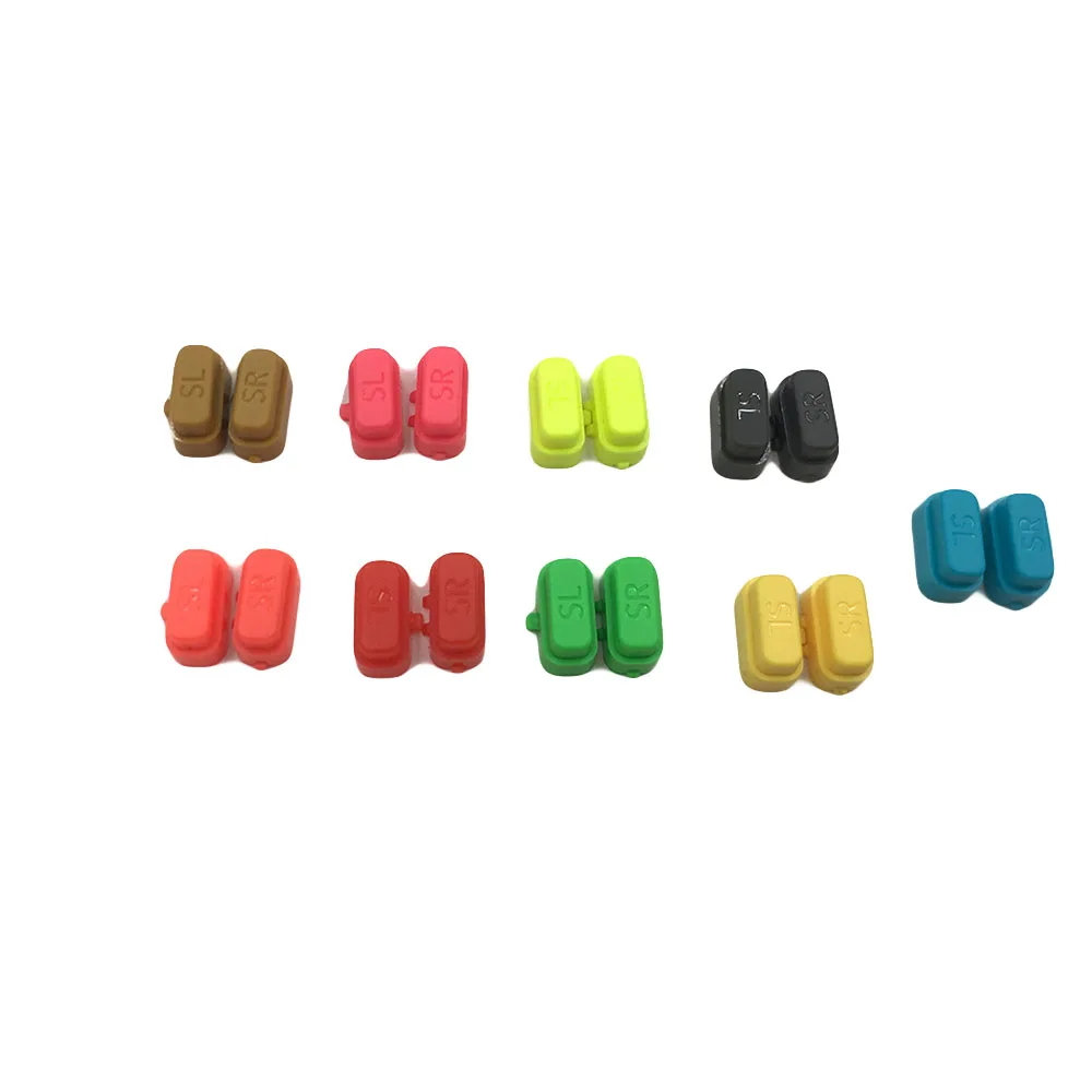 10 комплектов пластиковых серых желтых левых кнопок SL SR для Nintendo Switch Joy Con|Запасные