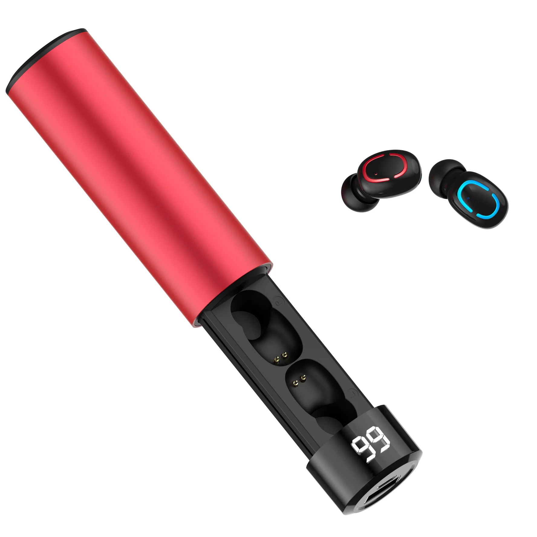 Беспроводные наушники FONKEN Q67, Bluetooth наушники, мини TWS, устойчивые к поту, Soprt, наушники для Xiaomi, samsung, наушник с микрофоном, зарядка