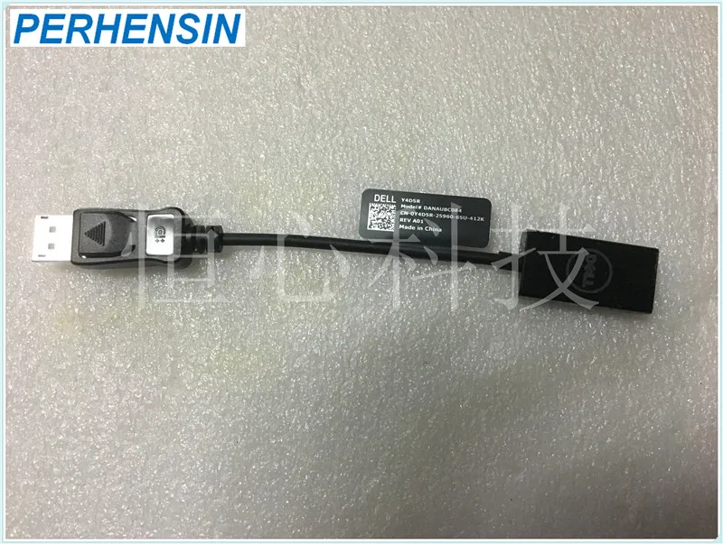

Для DELL для Y4D5R DANAUBC084 DisplayPort (штекер)-HDMI (гнездо) адаптер 0Y4D5R