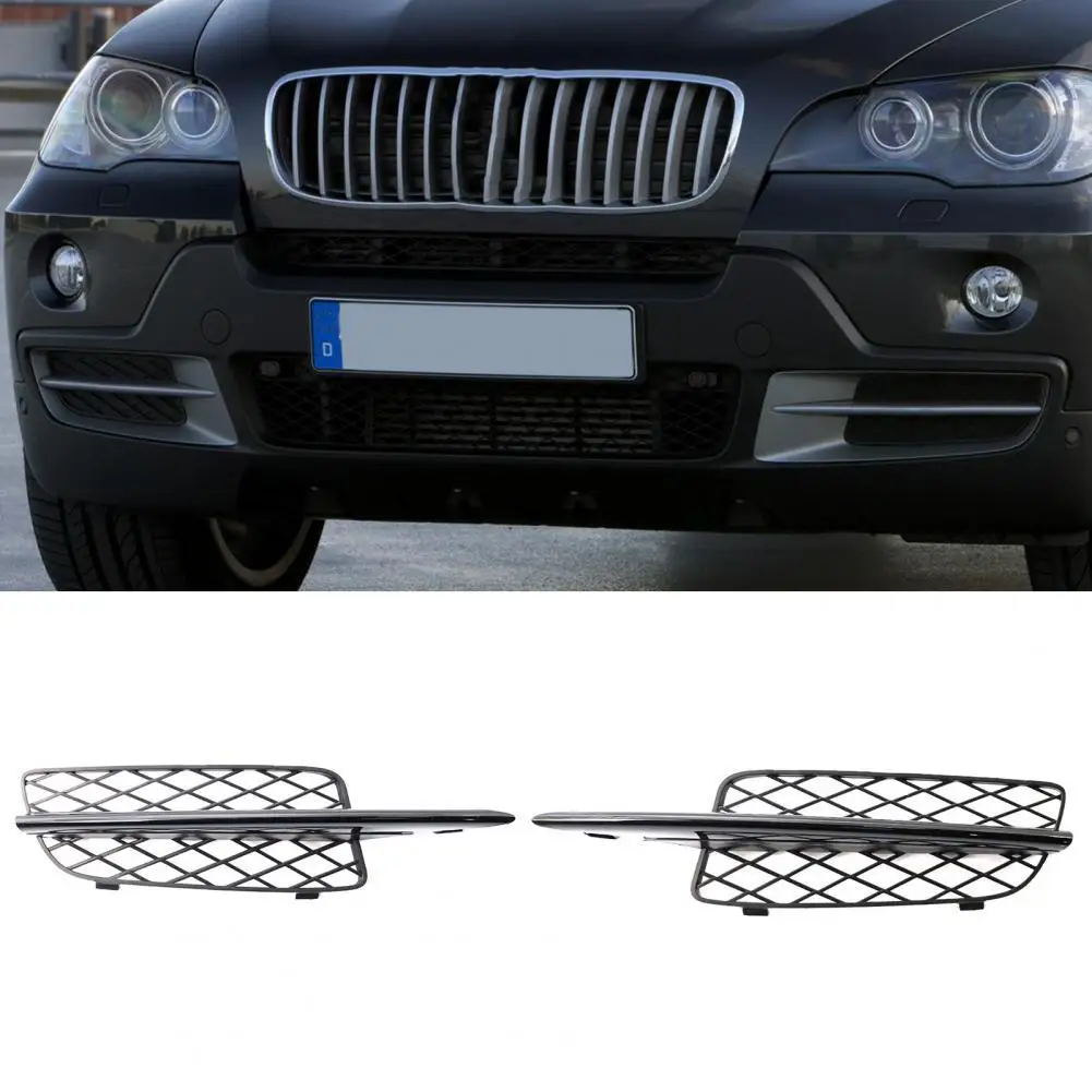 

Exquisite Durable ABS L/R Honeycomb Lower Grille Replacement 51117159593 51117159594 Front Bumper Grille Lower Grille