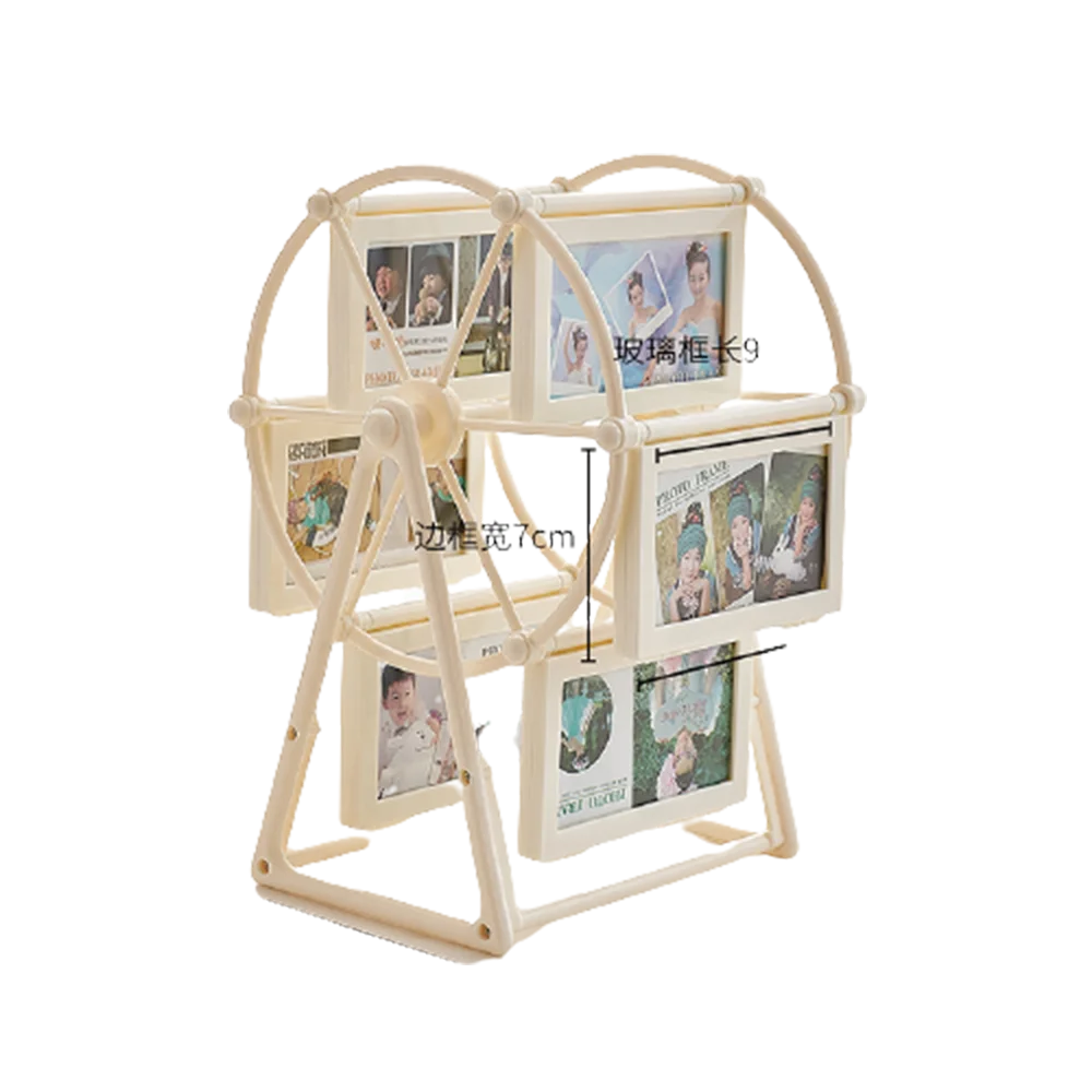 

Ferris Wheel Photo Frame 4 Inch 5 Inch Photo Frame Set Home Decoration Living Room Bedroom Family Wedding Photo Desktop Display