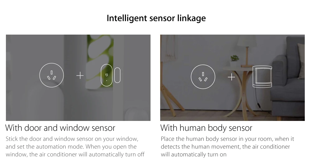 Xiao mi jia кондиционер Companion mi Home приложение дистанционное управление режим сна Hu mi dity WiFi датчик ZigBee переключатель