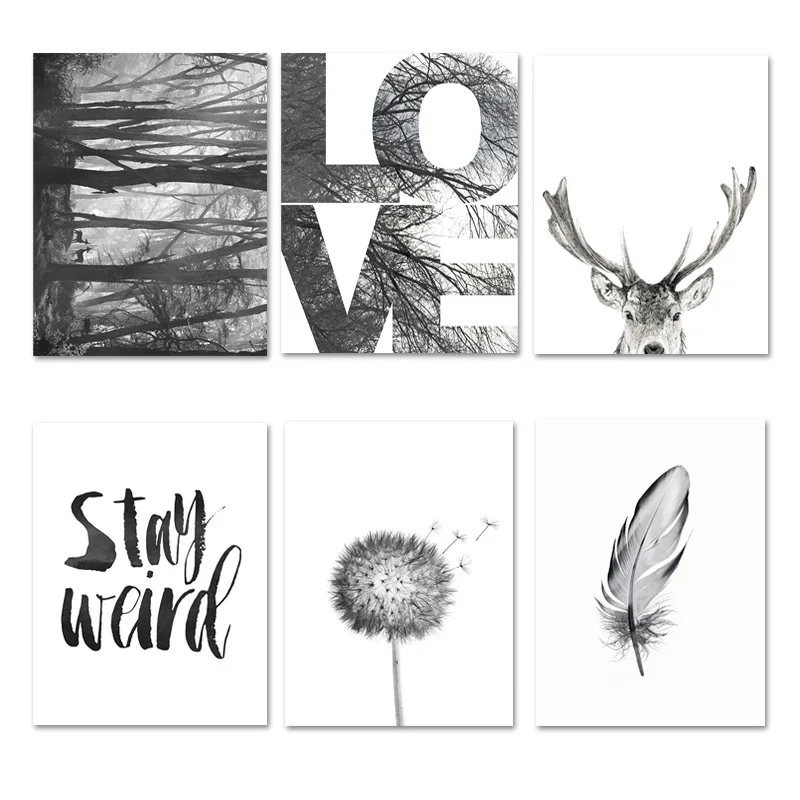 Цвет черный модная одежда для девочек из плотной ткани художественные плакаты и