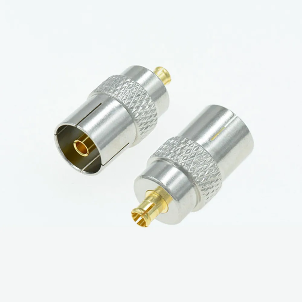 

100 шт. MCX Штекер для IEC DVB-T TV Женский адаптер для RTL2832U R820T ТВ-тюнер