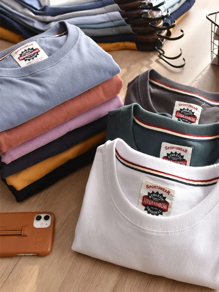 2021 New Arrival Short Sleeve European and American Men's T-shirt Plus Size High Quality Tops Tee for Promotion Wholesale T Sale