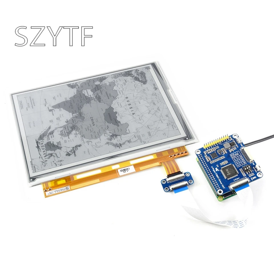 Preise 9,7-zoll Tinte Bildschirm Elektronische Papier 1200x825 Auflösung Kann Verbunden Zu Raspberry Pi 3 B + Generation STM32