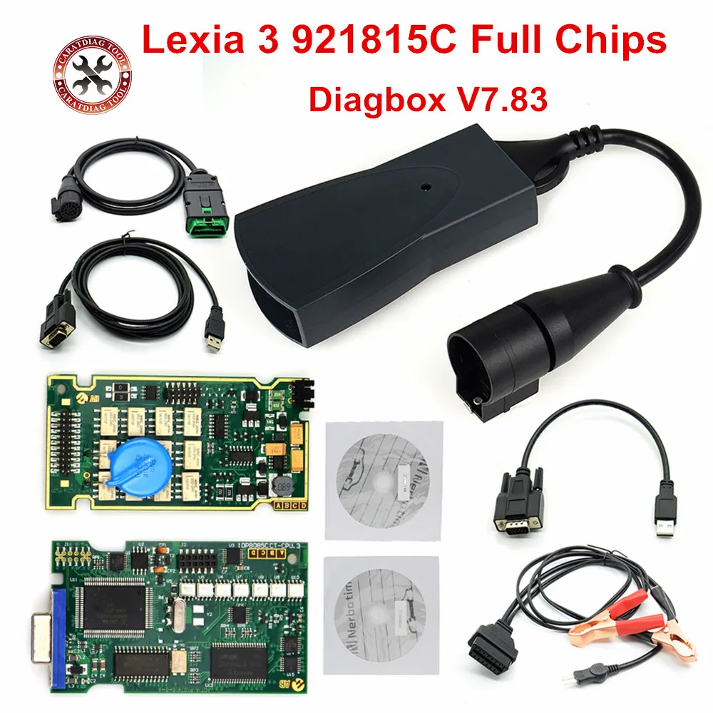 Профессиональный диагностический сканер Lexia3 полный инструмент 921815C Lexia 3 PP2000 V48/V25