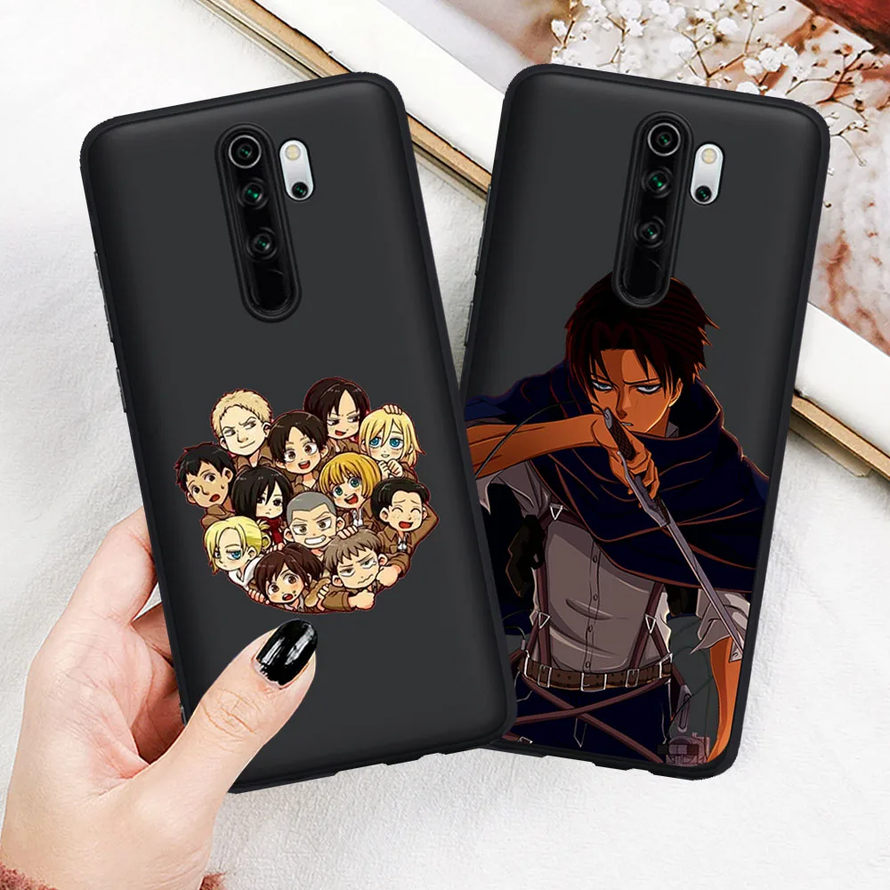 

Anime Japanese Attack on Titan Cool Levi Phone Case Cover For Coque Xiaomi Mi 9T Redmi Note 5 6 7 8 8T 9 9S K20 K30 9T Pro Funda