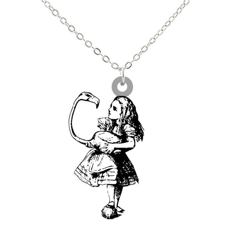 Длинное ожерелье-цепочка Disney Алиса в стране чудес дизайнерское Подарочное