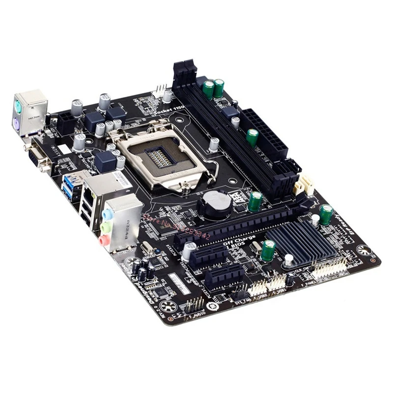 Материнская плата для Gigabyte GA-H81M-S1 LGA 1150 DDR3 16 ГБ USB3.0 I3 I5 I7 H81M-S1 H81 б/у Настольная