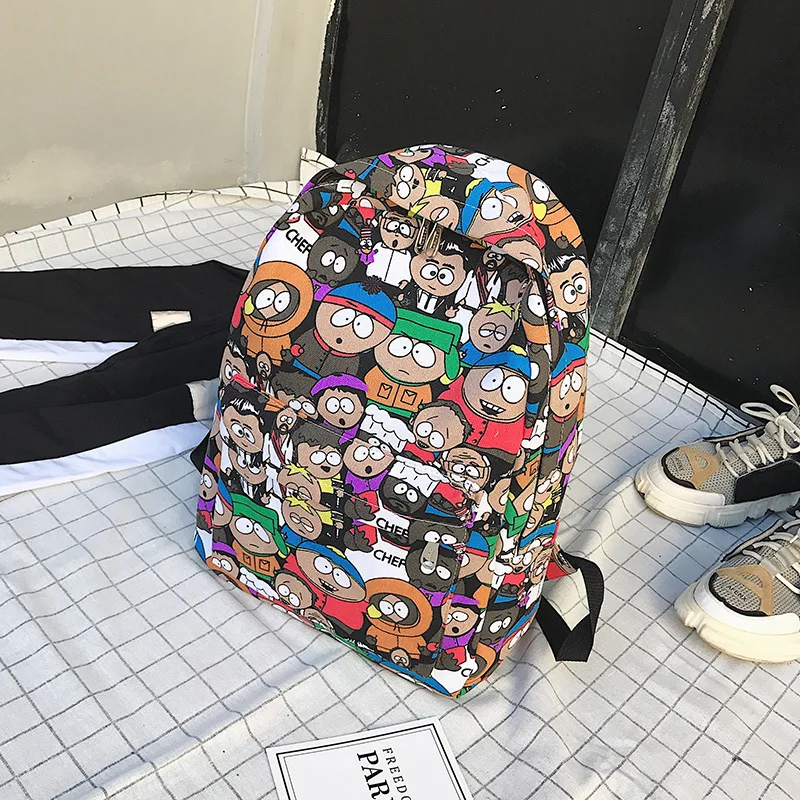 Hot2019 Новый мультяшный тренд милый корейский Холст компьютер backpackJIULIN | Багаж и