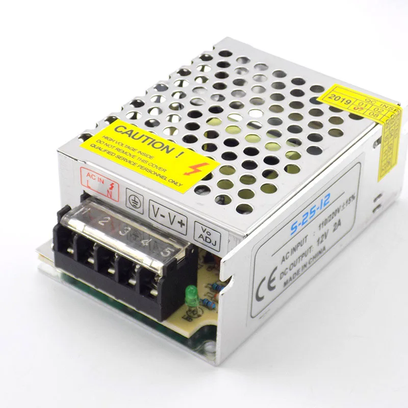 Трансформатор светильник для светодиодной ленты 12 В 2 А | Безопасность и защита