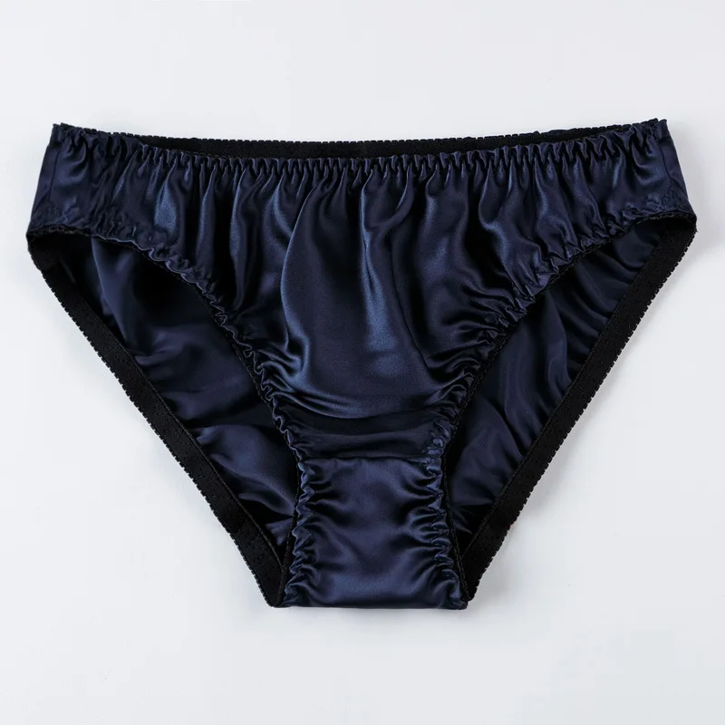 Женские трусики стринги Moxeay шелковое нижнее белье молочного цвета бесшовное