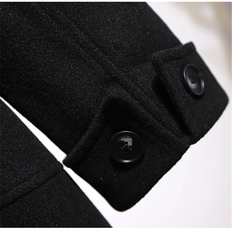 

Oversized 6XL Loose Plus Size Wool Blend Winter Coat Women Double Breasted Fashion Long Trench Coat Lady Thick Warm Woolen Coat