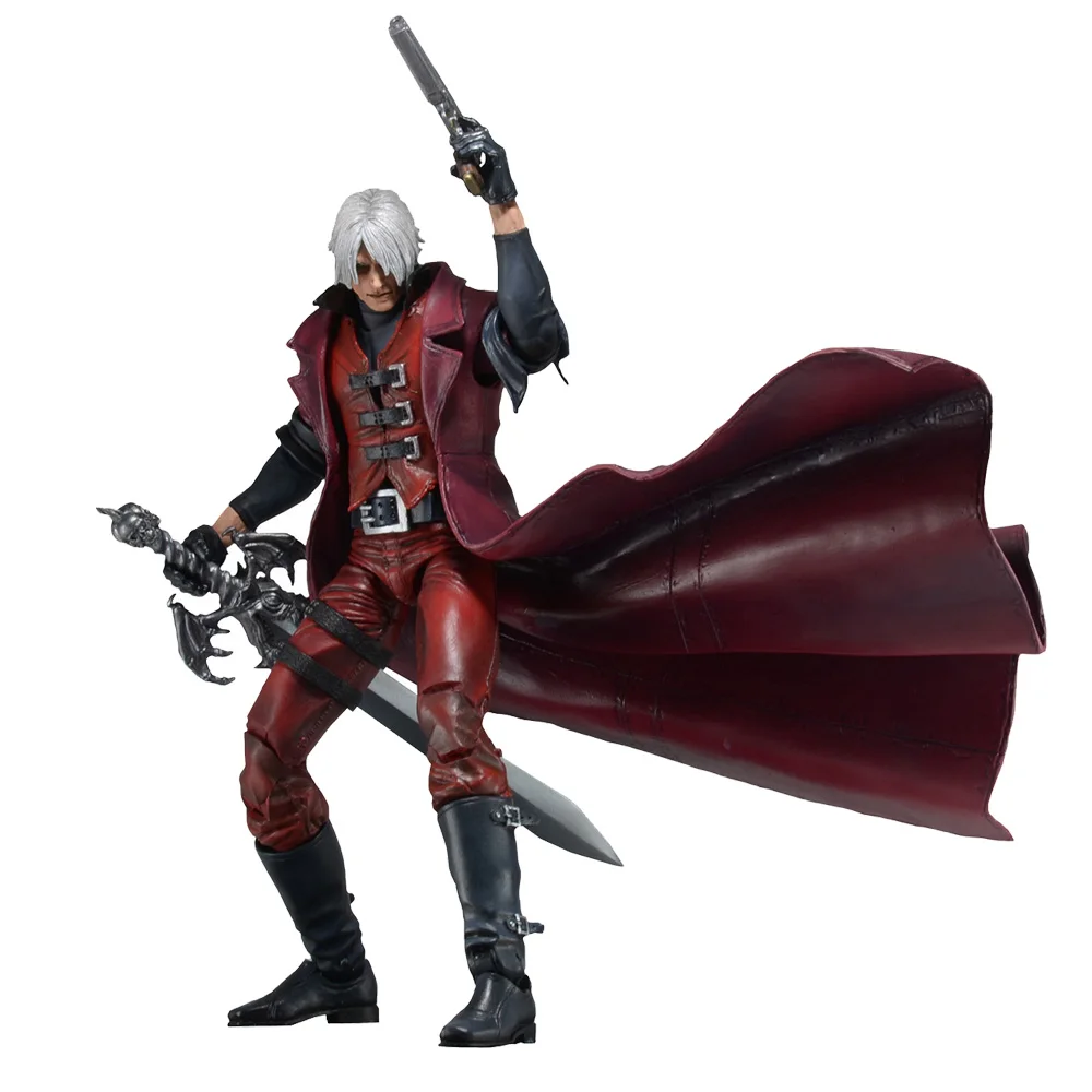 NECA 7 дюймовый дьявол Майский плач сын Данте спартанца ПВХ фигурка Рождественская