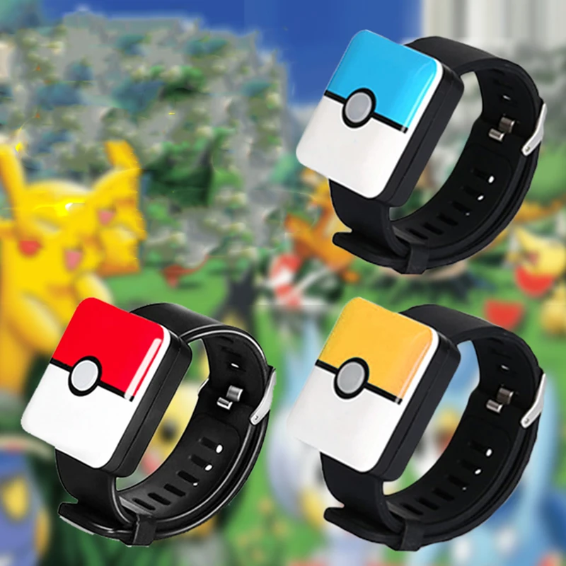 

Auto Catch Pokemon Go Plus Bluetooth toys Bracelet Rechargeable Square Bracelet Go Plus Auto Catch Pokemon toys Christmas Gift