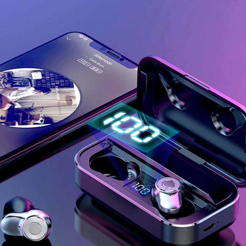 Tws-стереонаушники IG-Mini с поддержкой Bluetooth 5 0 и аккумулятором 3500 мАч | Электроника
