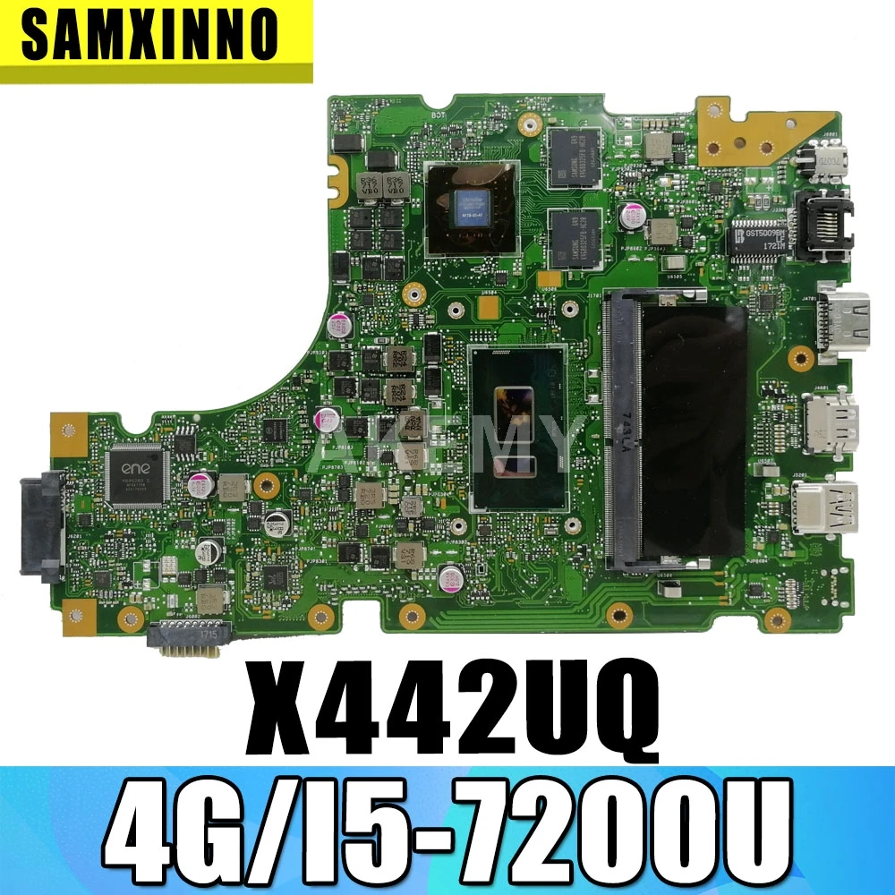 

Материнская плата для ноутбука X442UQ для ASUS VivoBook 14 X442UQR R419U X442UN X442UR X442UNR оригинальная материнская плата GT940MX 4GB-RAM I5-7200U