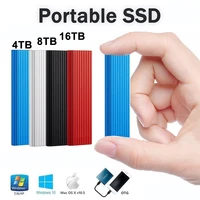 ssd mobile solid state drive 16tb 8tb storage device hard drive computer portable usb 3 0 mobile hard drives solid state disk