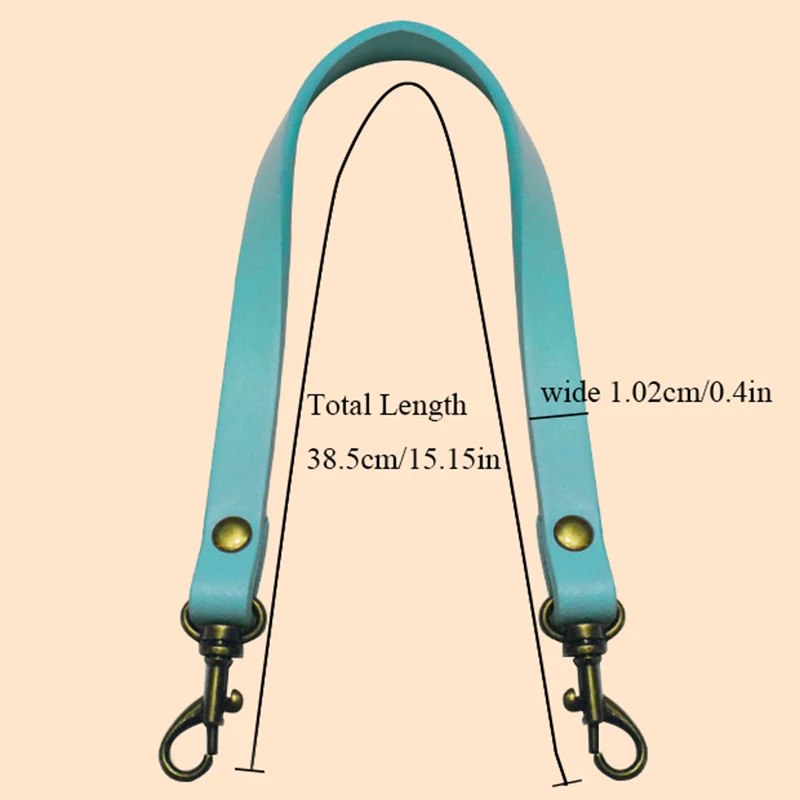 38cm Leather Tote Purse Strap Women Shoulder Handbag Adjustable Handle Replacement Bag Lock For The Belt Accessories | Багаж и сумки